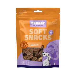 Braaaf Lam Steak Blokjes Met Vis 85 Gr