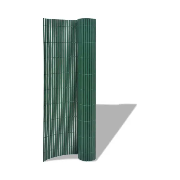 Gartenzaun Doppelseitig Pvc 90x300 Cm Grün Vidaxl thumbnail