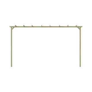 VidaXL Kiefernholz Imprägniert Pergola Pavillon Rosenbogen Holzbogen Spalier