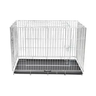 VidaXL Faltbare Hundebox Metall Xxl
