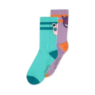 2 Paar Socken Difuzed Pokemon Heads