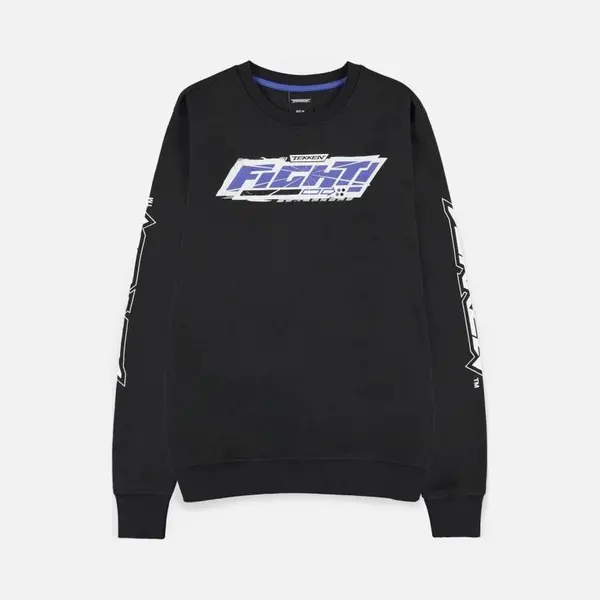 Difuzed Tekken Sweater/trui -M- Fight! Zwart thumbnail
