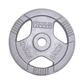 Focus Fitness - Hamerton Halterschijf - 30 Mm - 1 X 25 Kg - Losse Gewichten