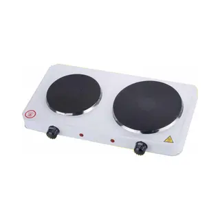 Benson Elektrische Kookplaat - Dubbel - Vrijstaand - 8 X 25 X 50 Cm - Kookplaten