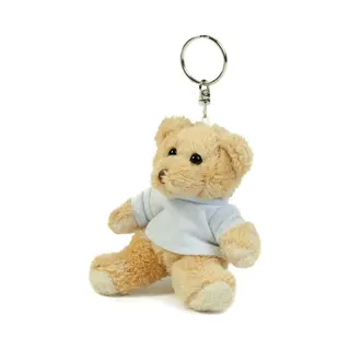 Mumbles Teddybeer/beren Sleutelhangers - 10 Cm - Kleine Dieren Knuffels