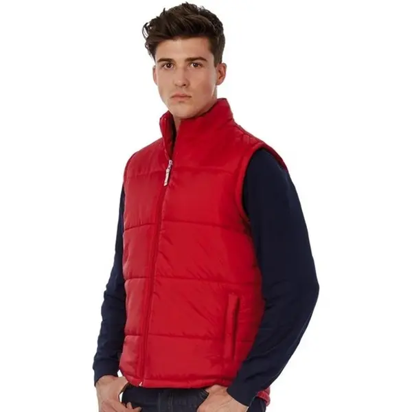 B&C Rode Bodywarmer Voor Heren M (50) thumbnail