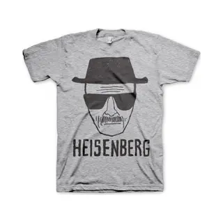 T-shirt Breaking Bad Heisenberg Grijs L