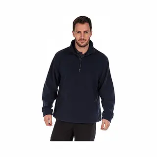 Regatta Warme Fleece Trui Thor In Grote Maten - Donkerblauw - Voor Heren - Halsrits - Polyester Fleece Xxl