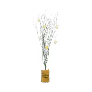 Bellatio Flowers & Plants Kunsttakken - Groene Berkentakken 75 Cm - Paasdecoratie