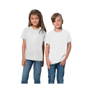 Stedman Kinder T-shirt -Wit - Maat L (146-152)