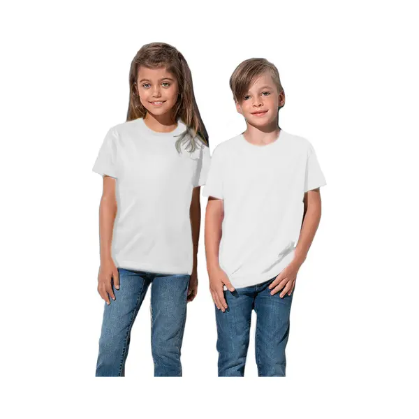 Stedman Kinder T-shirt -Wit - Maat L (146-152) thumbnail