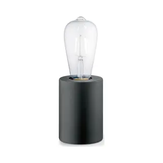Besselink licht D509030-21 tafellamp E27 Led Zwart