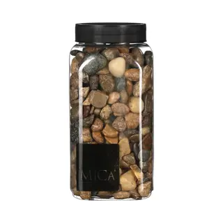 Mica Decorations Dekorative Steine Braun 650 Ml 1 Kg Dekosteine & Dekosand