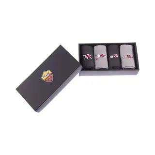 As Roma Casual Socks Box Set, Unisex - Erwachsene, Schwarz/Rot, 40-46