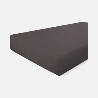 Walra Hoeslaken Crispy Cotton - 140x200 - 100% Katoen - Antraciet