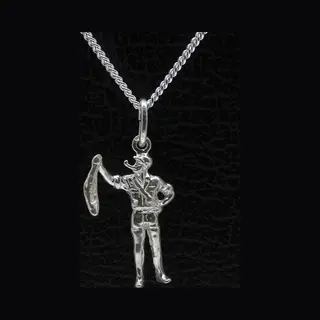 Mooye ® - Collectie Zilveren Visser Ketting Hanger