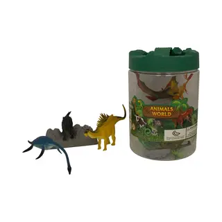 Jollity Works JollyDinos - Box Met Kleine Dinofiguren - Dinosaurus - Jurassic