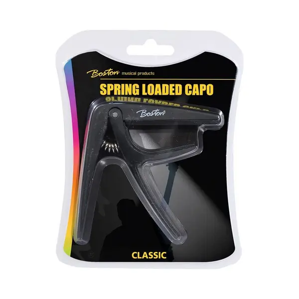 Boston Bc-86-Bk - Capo Voor Klassieke Gitaar thumbnail