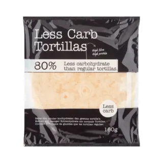 Smaakt Less Carb Tortillas 160GR