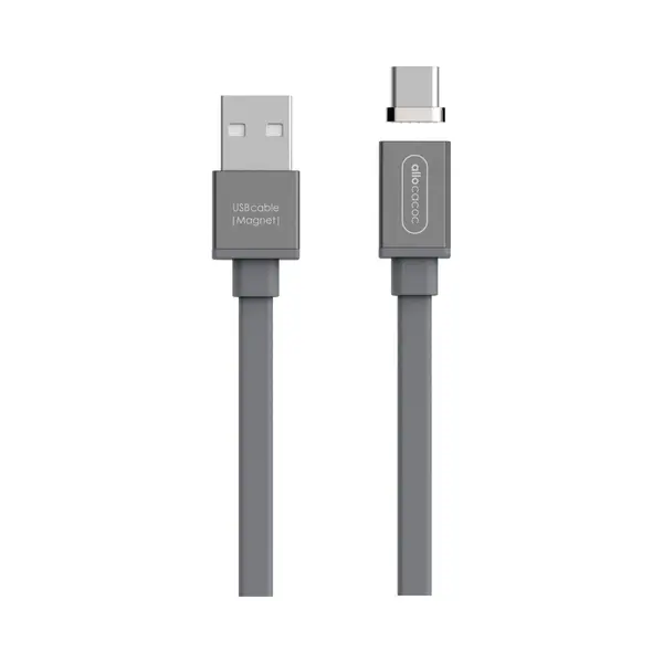 Designnest USBcable Usb-C Magnet; Grey thumbnail