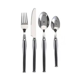 Excellent Houseware Bestekset - 24-delig - Wit