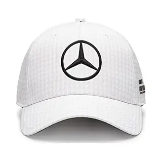 Mercedes Amg Petronas Formula One Team - 2023 Lewis Hamilton Kappe - Weiß - Unisex - Größe, Einheitsgröße