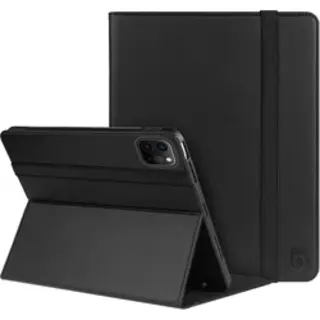 Rosso Element Hoes Met Penhouder Geschikt Voor Apple IPad Pro 11 (2018/2020/2021/2022) - Verstelbare Book Case Met Sleep/Wake Functie En Elastische