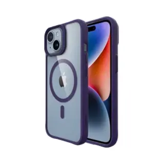 Buddi Hybrid - Hoesje Geschikt Voor Apple IPhone 15 / 14 / 13 - Compatibel Met MagSafe - Back Cover Met Magneet - Magnetische Beschermhoes -