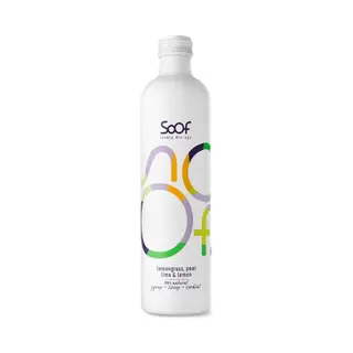 Soof Drinks Siroop Citroengras&Peer Natuurlijk 340 Ml