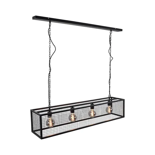 Urban Interiors Hanglamp Frame Gaas 4-lichts 120cm - Ai-Cl-14053 thumbnail