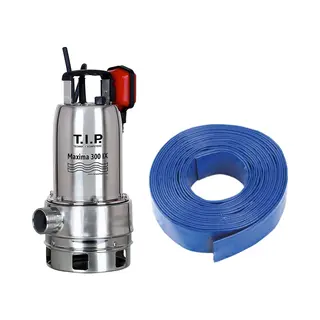 T.I.P. Maxima 18000 With A 25 Metre Drain Hose