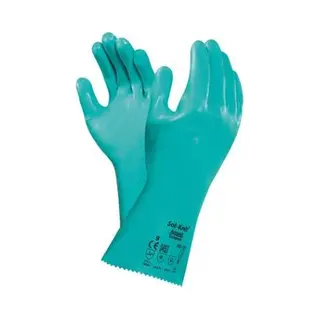 1 Paar - Werkhandschoenen Psp 32-310 Corium Tropic, Nappaleer, Blauw / Grijs, Maat 07 / S