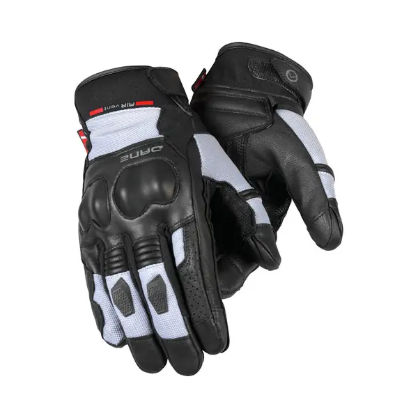 Dane Samso Handschoenen - Zomer Motorhandschoen - Geitenleder - Grijs, Zwart thumbnail