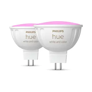 Philips by Signify Philips Hue White and Color ambiance MR16 - Smarter Spot Doppelpack - 400