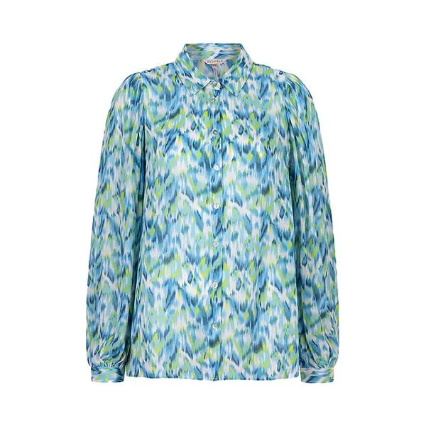 Esqualo Blouse SP24-14015 - Print thumbnail