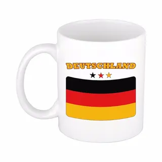 Bellatio Decorations Beker / Mok Duitse Vlag 300 Ml