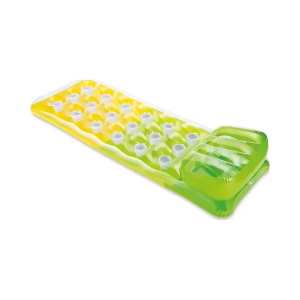 Intex Luchtbed - Groen - 188 X 71 Cm - Water/zwembad - Opblaasbare Artikelen thumbnail