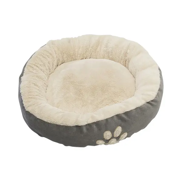Petcomfort Grijze Poezen/katten Mand/kussen Rond 58 Cm thumbnail