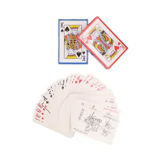 Free & Easy 6x Pakjes Speelkaarten 54 Stuks - Poker Of Casino Kaartspellen Gelamineerd