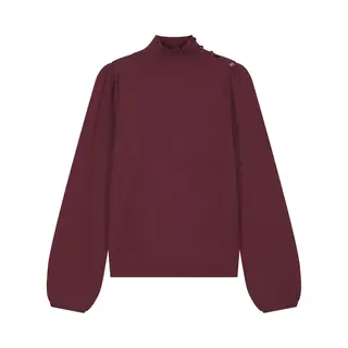 Fabienne Chapot Molly Pullover Truien & Vesten Dames - Sweater - Hoodie - Vest- Bordeaux - Maat S