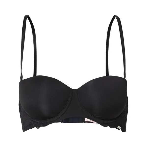 Hunkemöller Voorgevormde Strapless Beugel Bh Angie Zwart thumbnail