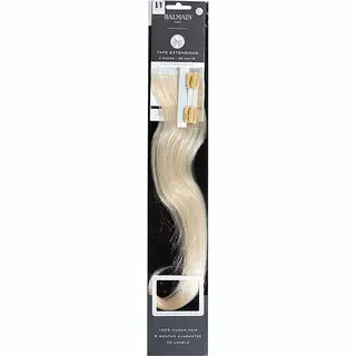 Balmain Hair Tape Extensions + Clip Application Human Hair