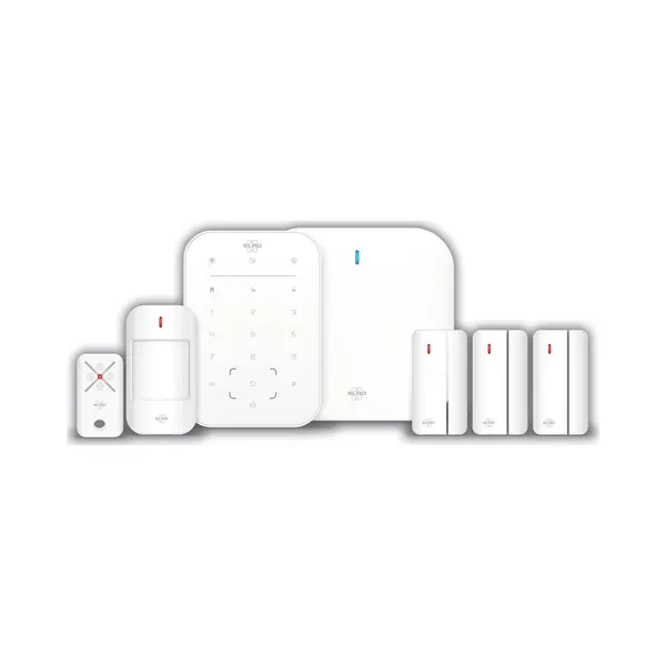 Elro AS98S Home2 Intelligentes Drahtloses Alarmsystem – Wlan – Gsm-Funktion – Testsieger – Mit Basisstation, Bedienfeld, Bewegungsmelder, 3 thumbnail