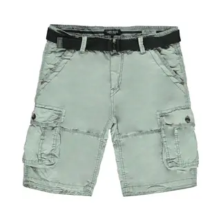 Cars Jeans Short Durras Heren Broek - Stone Grey - Maat M