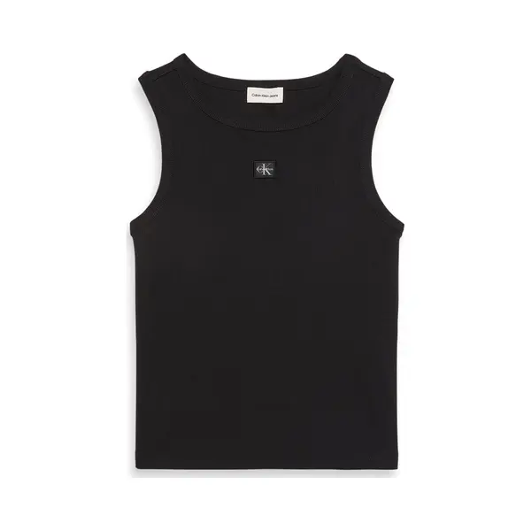 Calvin Klein Jeans Top Zwart / Wit thumbnail