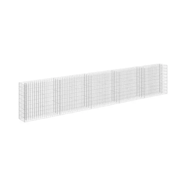 VidaXL Gabionen-Hochbeet Verzinkter Stahl 450×30×90 Cm thumbnail