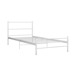 VidaXL Bett Weiß Metall 90x200 Cm
