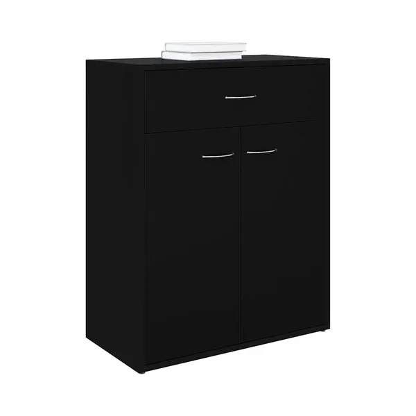 VidaXL Sideboard 60 X 30 X 75 Cm, Schwarz thumbnail