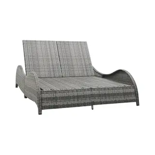 VidaXL 49495 Außenbett Antrazit