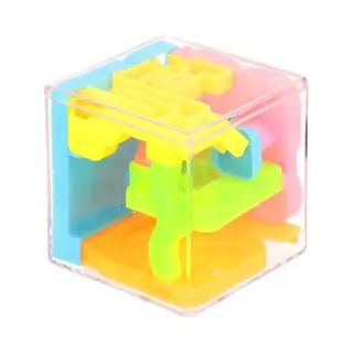 Toi-Toys Geduldsspel Fidget Kubus Doolhof 3D